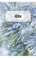 Peru: Ruled Travel Diary Notebook or Journey Journal - Lined Trip Pocketbook for Men and Women with Lines