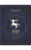 Sagittarius 2020 Planner: Beautiful Astrological Horoscope Cover 12 Month Daily/Weekly/Monthly Planner Organizer Agenda Journal Gift for a Sagittarius Star Sign