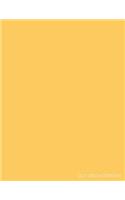 Dot Grid Notebook: Extra Large Dotted Pages for Journaling & Writing - Minimalist Banana Yellow(Solid Color Softcover Note Books)