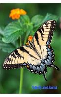 Butterfly Lined Journal