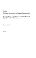 Subspace Based Signal Analysis of Partially Polarized Light Reflected by Plant Canopies