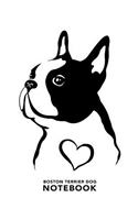 Boston Terrier Dog Notebook
