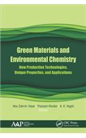 Green Materials and Environmental Chemistry