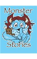 Monster Stories: Cute Monster Story / Journal / Comic Book