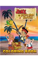 Jake and the Neverland Pirates Coloring Book: Great Activity Book for Kids