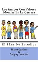 Los Amigos Con Valores Morales En La Carrera