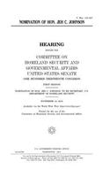 Nomination of Hon. Jeh C. Johnson