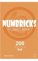 Numbricks - 200 Hard Puzzles 9x9 (Volume 2)