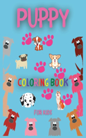 PUPPY Coloring Book for Kids