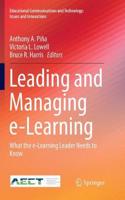 Leading and Managing E-Learning