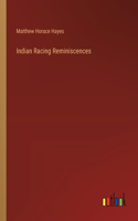 Indian Racing Reminiscences