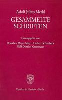 Gesammelte Schriften