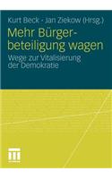 Mehr Bürgerbeteiligung Wagen