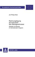 Rechnungslegung ALS Instrument Des Glaeubigerschutzes