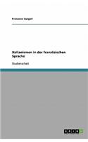 Italianismen in Der Franzosischen Sprache