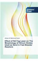 Effect of Nd-Yag Laser on The Morphology of lithium Oxides Used as Sand in Fast Breeder Reactors
