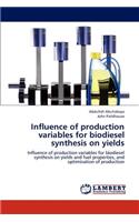 Influence of production variables for biodiesel synthesis on yields