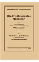 Die Ernährung Des Menschen