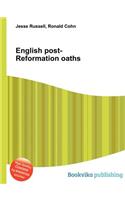 English Post-Reformation Oaths