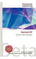 Sonnet 87: (English)
