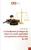 fondement juridique du droit à la santé applicable à la personne contaminée du HIV