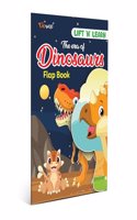The Era of Dinosaurs Flap Book: Dino World activity book, learning book for children, Learning Adventure for Ages 3-12