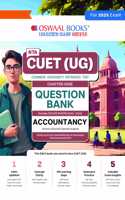 Oswaal NTA CUET (UG) Chapterwise Question Bank Accountancy Hardcover Book (For 2025 Exam)