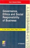 Du B.Com(H) Sem:6 Governance, Ethics And Social Responsibility