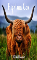 Highland Cow 2021 Wall Calendar: Highland Cow Calendar 2021, 18 Months.