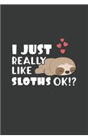 I Just Really Like Sloths OK?