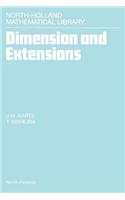 Dimension and Extensions: (North-Holland Mathematical Library)
