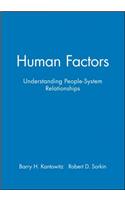 Human Factors, Workbook