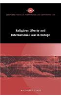 Religious Liberty and International Law in Europe