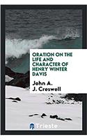 ORATION ON THE LIFE AND CHARACTER OF HEN