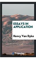 Essays in Application