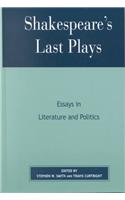 Shakespeare's Last Plays