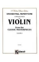 comp. Parts Violin from Classic Masterpieces I