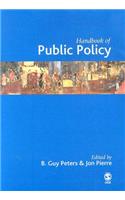 Handbook of Public Policy: (English)
