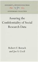 Assuring the Confidentiality of Social Research Data