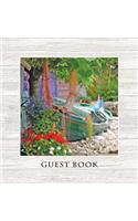 GUEST BOOK, Visitors Book, Comments Book, Guest Comments Book HARDBACK Vacation Home Guest Book, House Guest Book, Beach House Guest Book, Visitor Comments Book