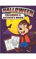 Halloween Coloring & Activity Book