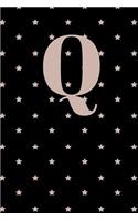 Q: Letter Q Personalized Journal/Notebook For Kids, Teens And Adults, Monogram Initial (6x9 Journal) Ideal Birthday Gift, Composition Logbook