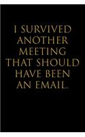 I Survived Another Meeting That Should Have Been an Email