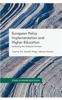 European Policy Implementation and Higher Education