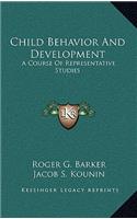 Child Behavior And Development