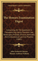 The Honors Examination Digest