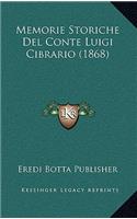 Memorie Storiche Del Conte Luigi Cibrario (1868)