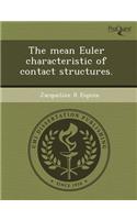 The Mean Euler Characteristic of Contact Structures