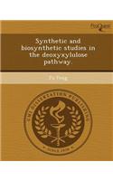 Synthetic and Biosynthetic Studies in the Deoxyxylulose Pathway