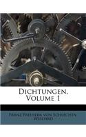 Dichtungen, Volume 1